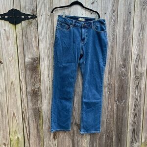 BLUE MOUNTAIN Straight Leg 5 pocket Blue Jeans Women’s 10 NWT NEW
